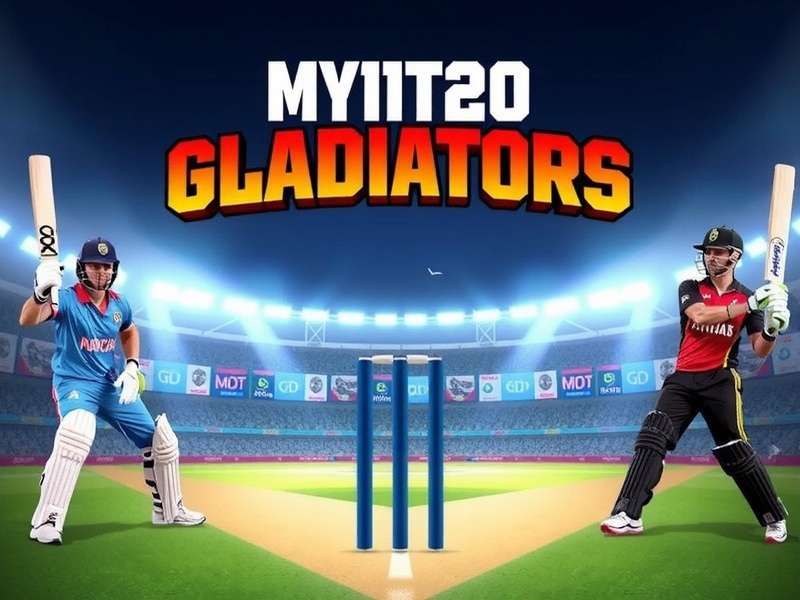 My11T20 Gladiators Game Banner